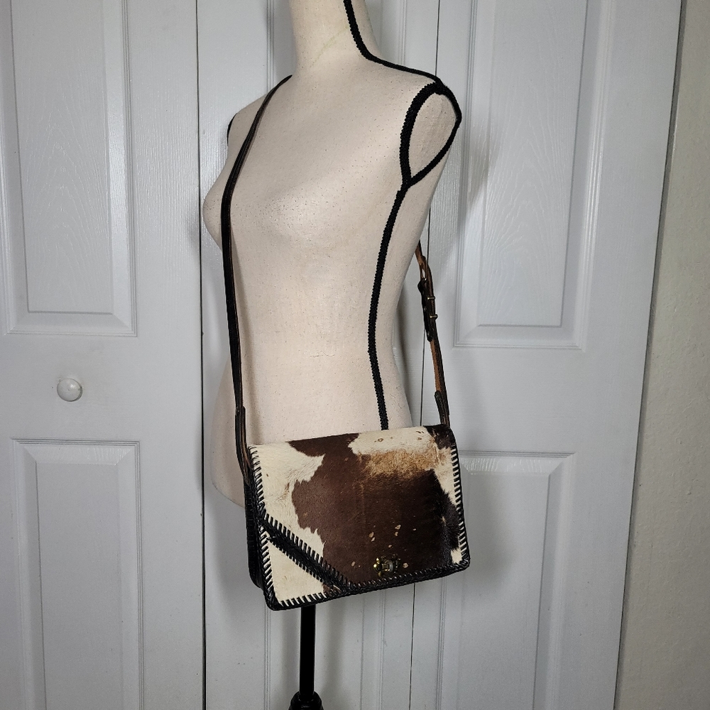 💥 Cowhide Crossbody